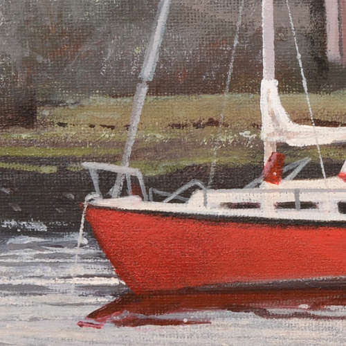 Red Boat close up 1